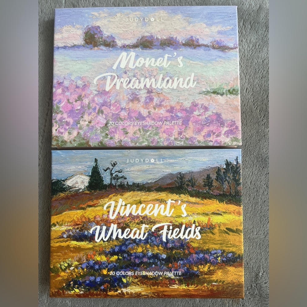 JUDYDOLL MONET‘S DREAMLAND & WHEAT FIELDS 20 colours eyeshadow palette
